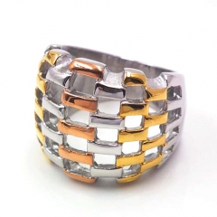 Stainless steel jewelry, European and American ring wholesale