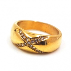 Stainless steel jewelry, European and American ring wholesale