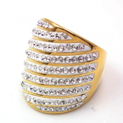 Stainless steel jewelry, European and American ring wholesale