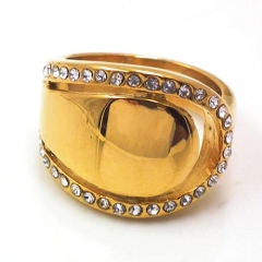 Stainless steel jewelry, European and American ring wholesale