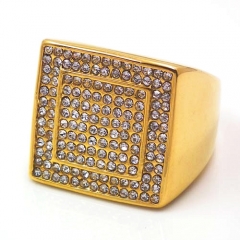 Stainless steel jewelry, European and American ring wholesale