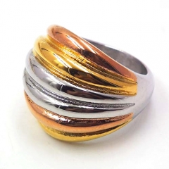 Stainless steel jewelry, European and American ring wholesale