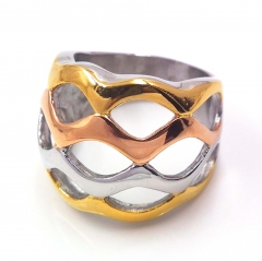 Stainless steel jewelry, European and American ring wholesale