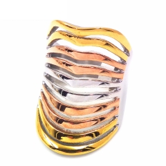 Stainless steel jewelry, European and American ring wholesale