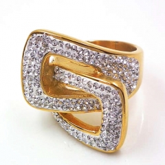 Stainless steel jewelry, European and American ring wholesale