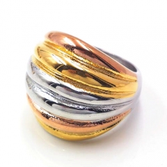 Stainless steel jewelry, European and American ring wholesale