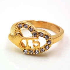 Stainless steel jewelry, European and American ring wholesale