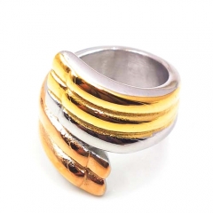 Stainless steel jewelry, European and American ring wholesale