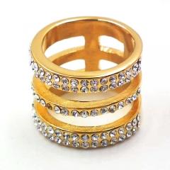 Stainless steel jewelry, European and American ring wholesale