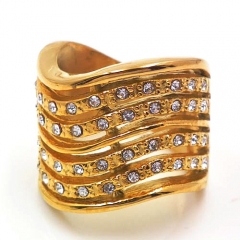 Stainless steel jewelry, European and American ring wholesale