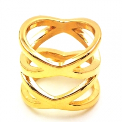 Stainless steel jewelry, European and American ring wholesale