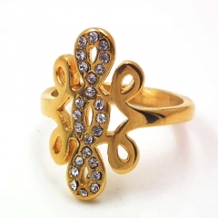 Stainless steel jewelry, European and American ring wholesale