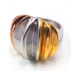 Stainless steel jewelry, European and American ring wholesale