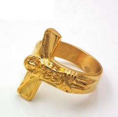 Stainless steel jewelry, European and American ring wholesale