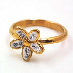 Stainless steel jewelry, European and American ring wholesale