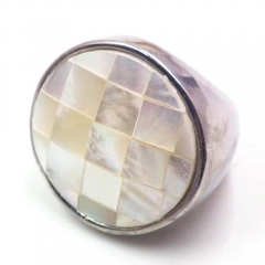 Stainless steel jewelry, European and American ring wholesale