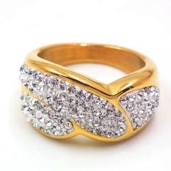 Stainless steel jewelry, European and American ring wholesale