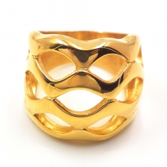 Stainless steel jewelry, European and American ring wholesale