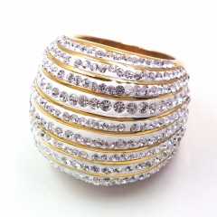 Stainless steel jewelry, European and American ring wholesale