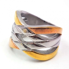 Stainless steel jewelry, European and American ring wholesale