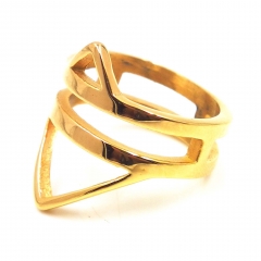 Stainless steel jewelry, European and American ring wholesale