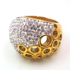 Stainless steel jewelry, European and American ring wholesale