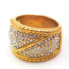 Stainless steel jewelry, European and American ring wholesale