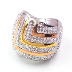 Stainless steel jewelry, European and American ring wholesale
