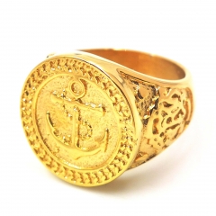 Stainless steel jewelry, European and American ring wholesale