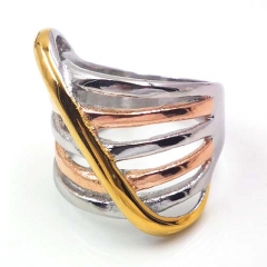 Stainless steel jewelry, European and American ring wholesale