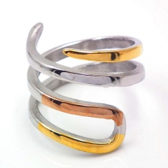 Stainless steel jewelry, European and American ring wholesale