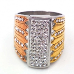 Stainless steel jewelry, European and American ring wholesale