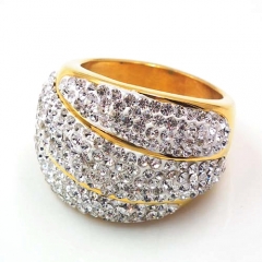 Stainless steel jewelry, European and American ring wholesale