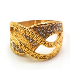 Stainless steel jewelry, European and American ring wholesale