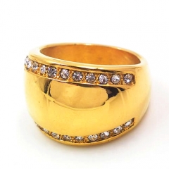 Stainless steel jewelry, European and American ring wholesale