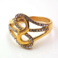 Stainless steel jewelry, European and American ring wholesale