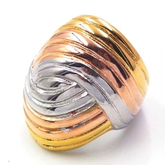 Stainless steel jewelry, European and American ring wholesale