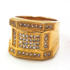 Stainless steel jewelry, European and American ring wholesale