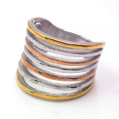 Stainless steel jewelry, European and American ring wholesale