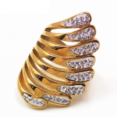 Stainless steel jewelry, European and American ring wholesale