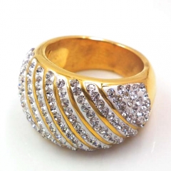 Stainless steel jewelry, European and American ring wholesale
