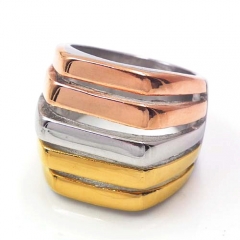 Stainless steel jewelry, European and American ring wholesale
