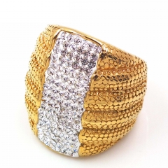 Stainless steel jewelry, European and American ring wholesale
