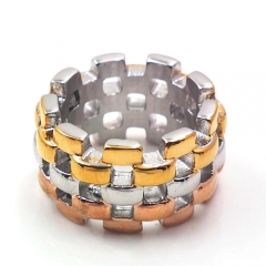 Stainless steel jewelry, European and American ring wholesale