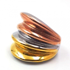 Stainless steel jewelry, European and American ring wholesale