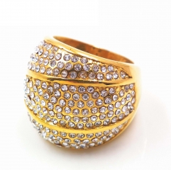 Stainless steel jewelry, European and American ring wholesale