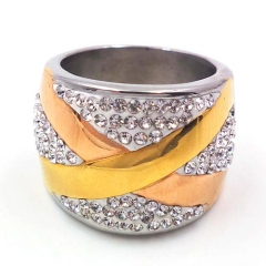 Stainless steel jewelry, European and American ring wholesale