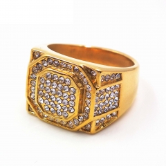 Stainless steel jewelry, European and American ring wholesale