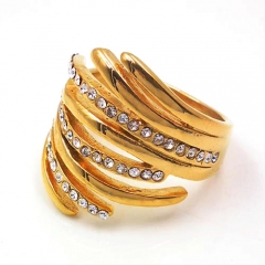 Stainless steel jewelry, European and American ring wholesale
