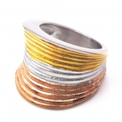 Stainless steel jewelry, European and American ring wholesale